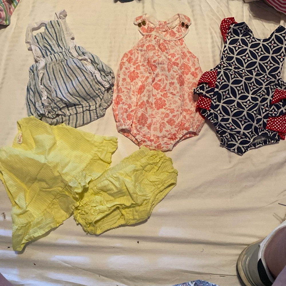 3-6 months baby girl jumpers Lil’ lemons